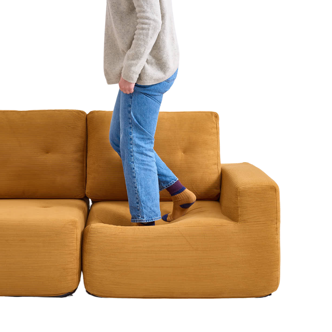411 Squaricle 2-Seater Sofa
