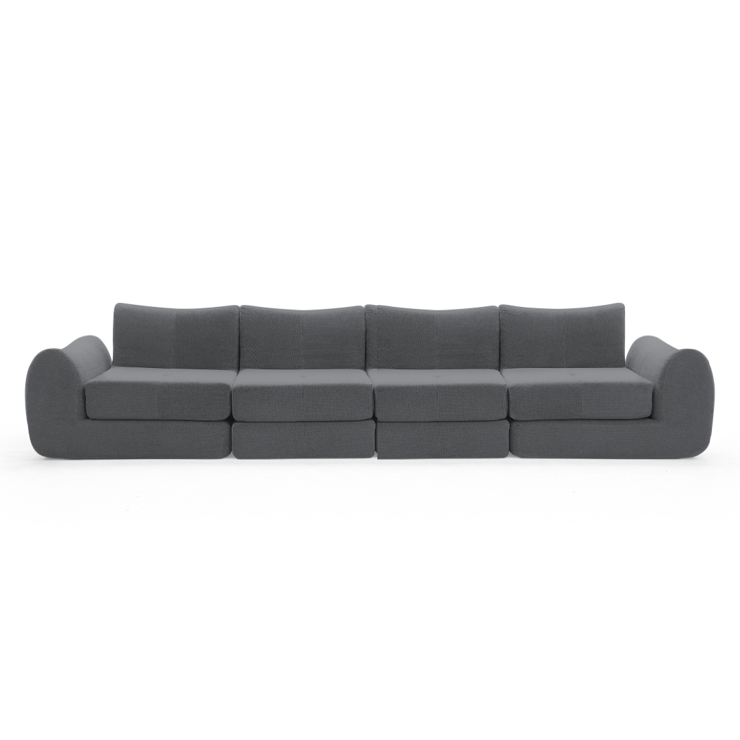 336 CushyCurl 4-Seater Sofabed