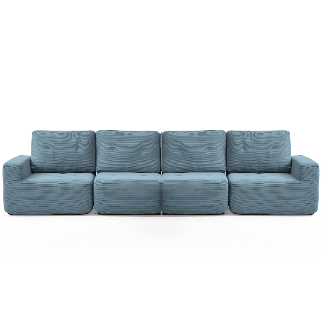 411 Squaricle 4-Seater Sofa