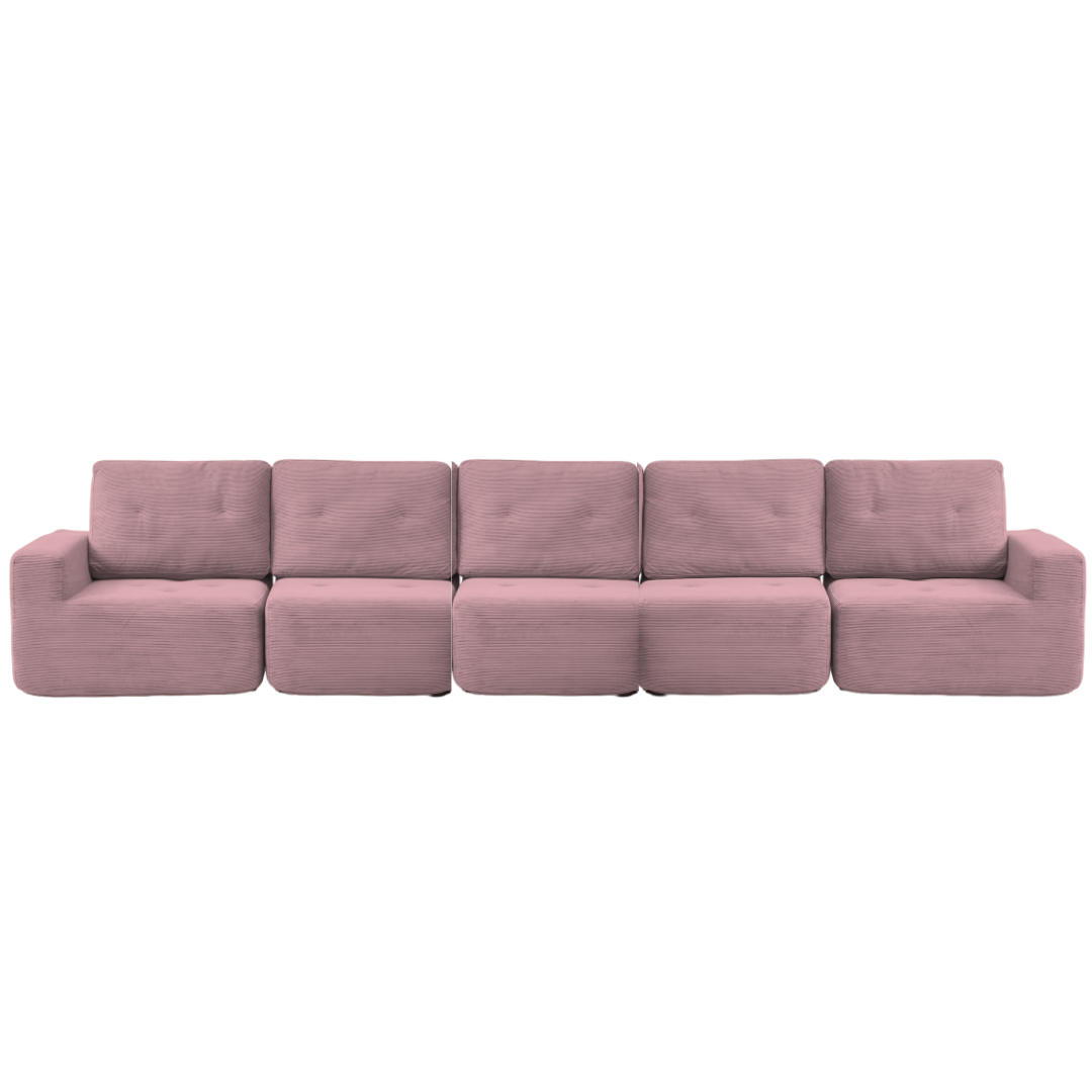 411 Squaricle 5-Seater Sofa