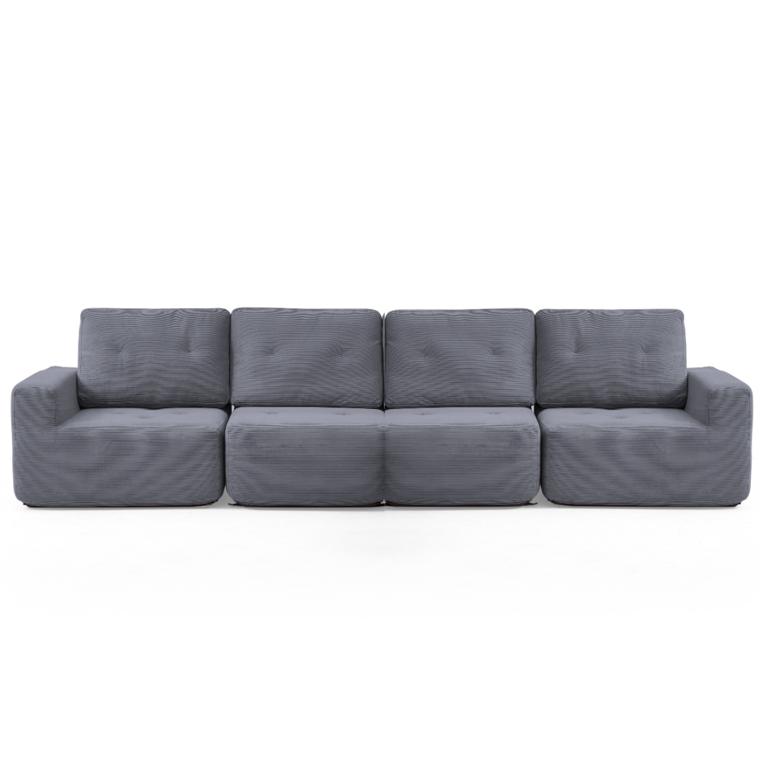 411 Squaricle 4-Seater Sofa