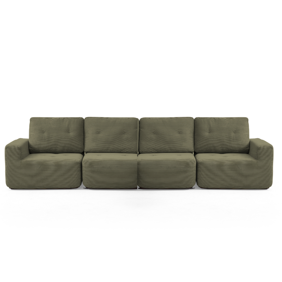 411 Squaricle 4-Seater Sofa