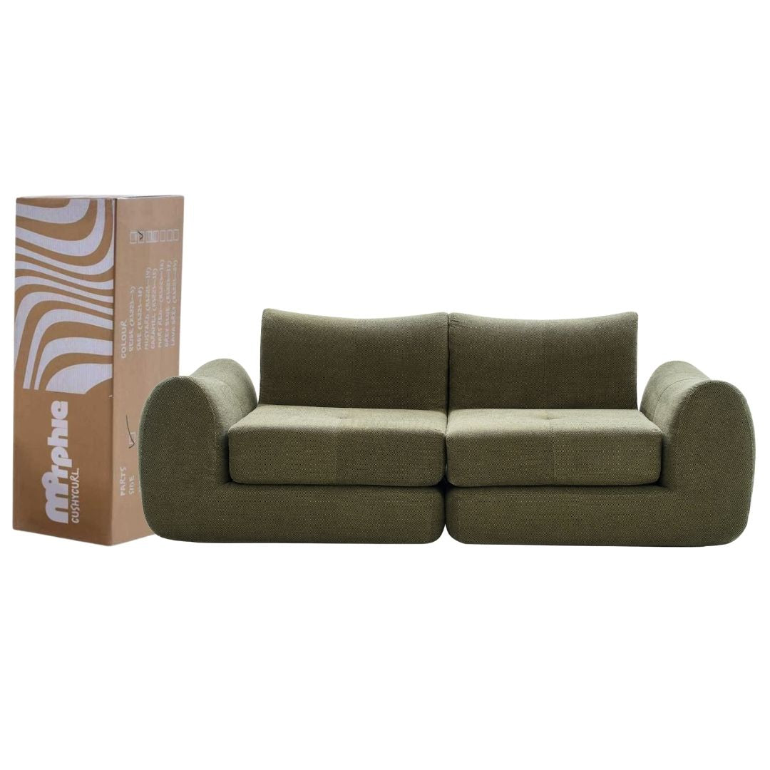 morphie CushyCurl 2-Seater Sofabed