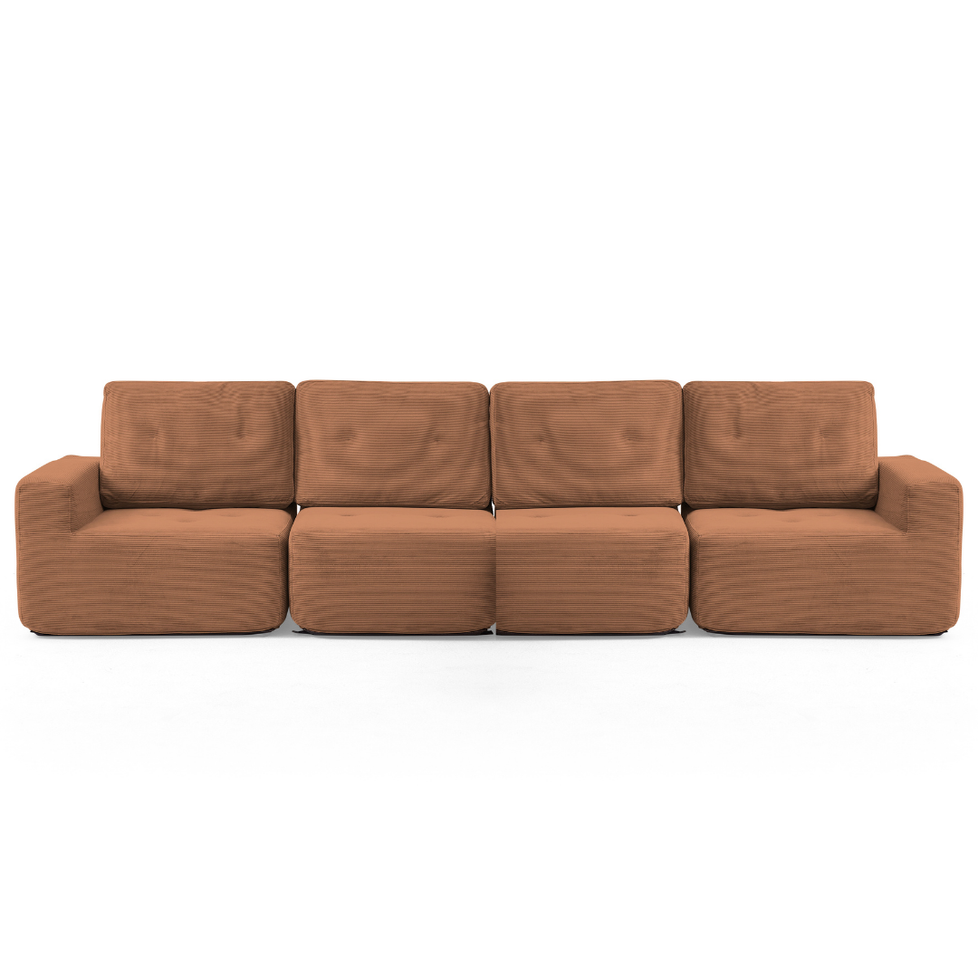 411 Squaricle 4-Seater Sofa