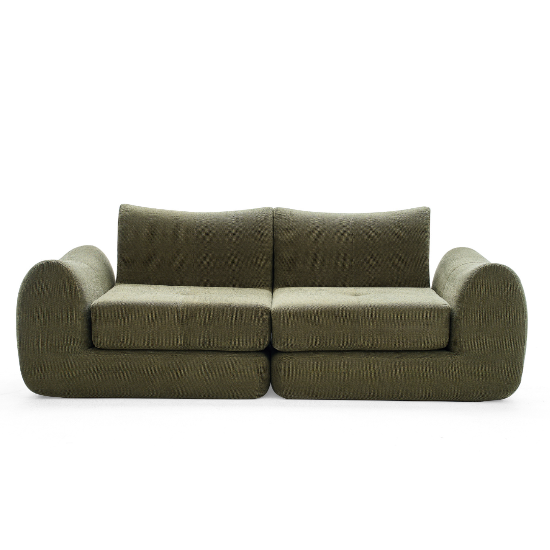 336 CushyCurl 2-Seater Sofabed
