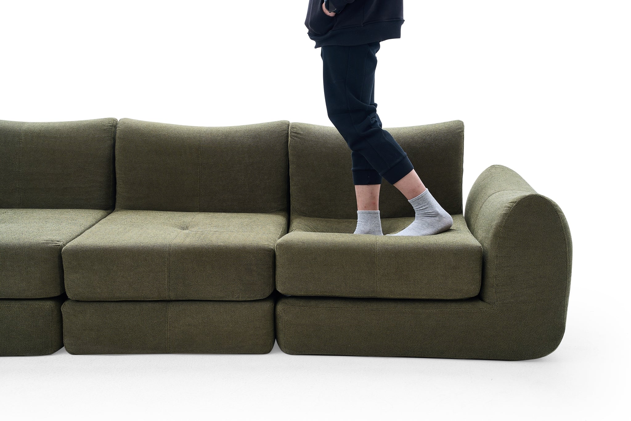 336 CushyCurl 5-Seater Sofabed