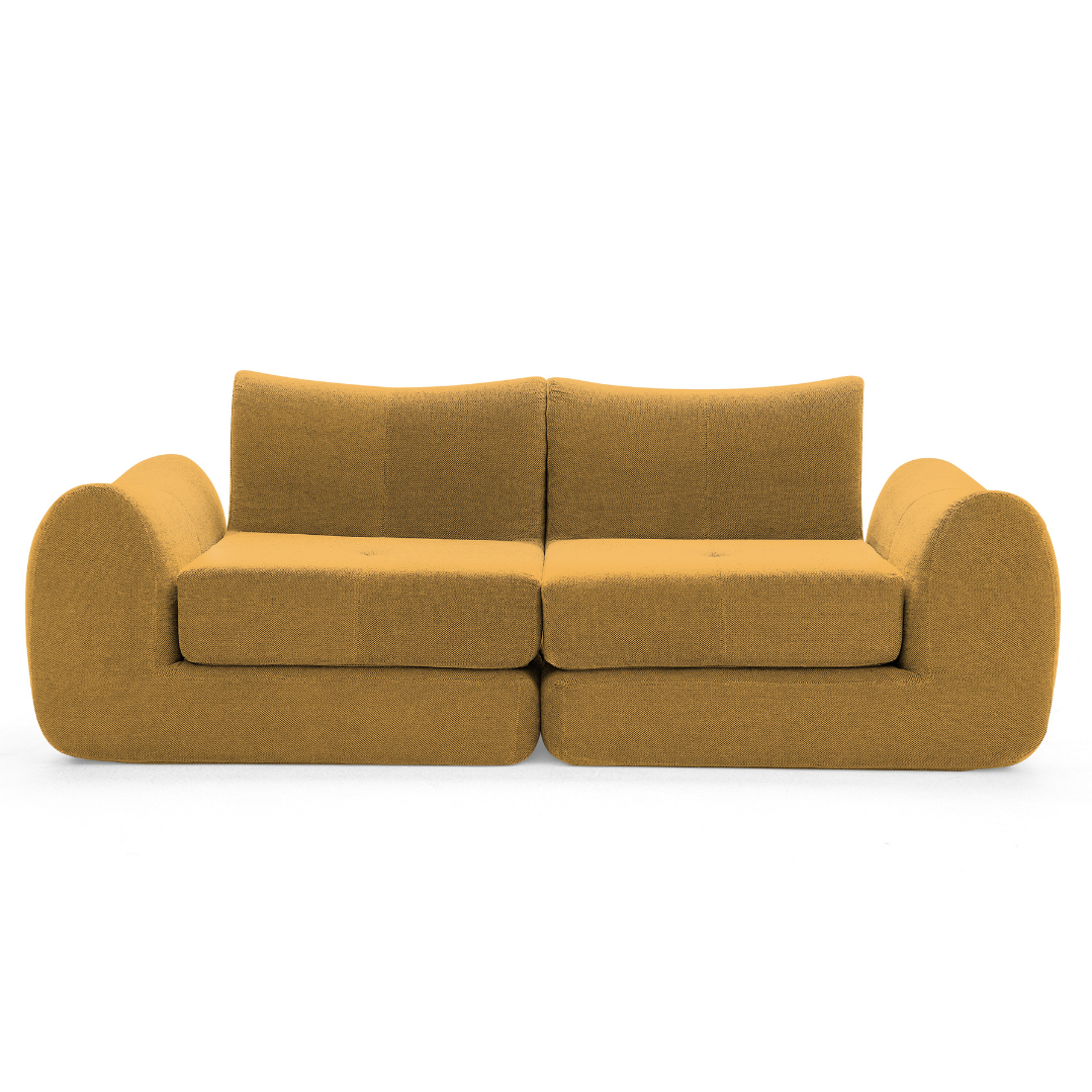 336 CushyCurl 2-Seater Sofabed