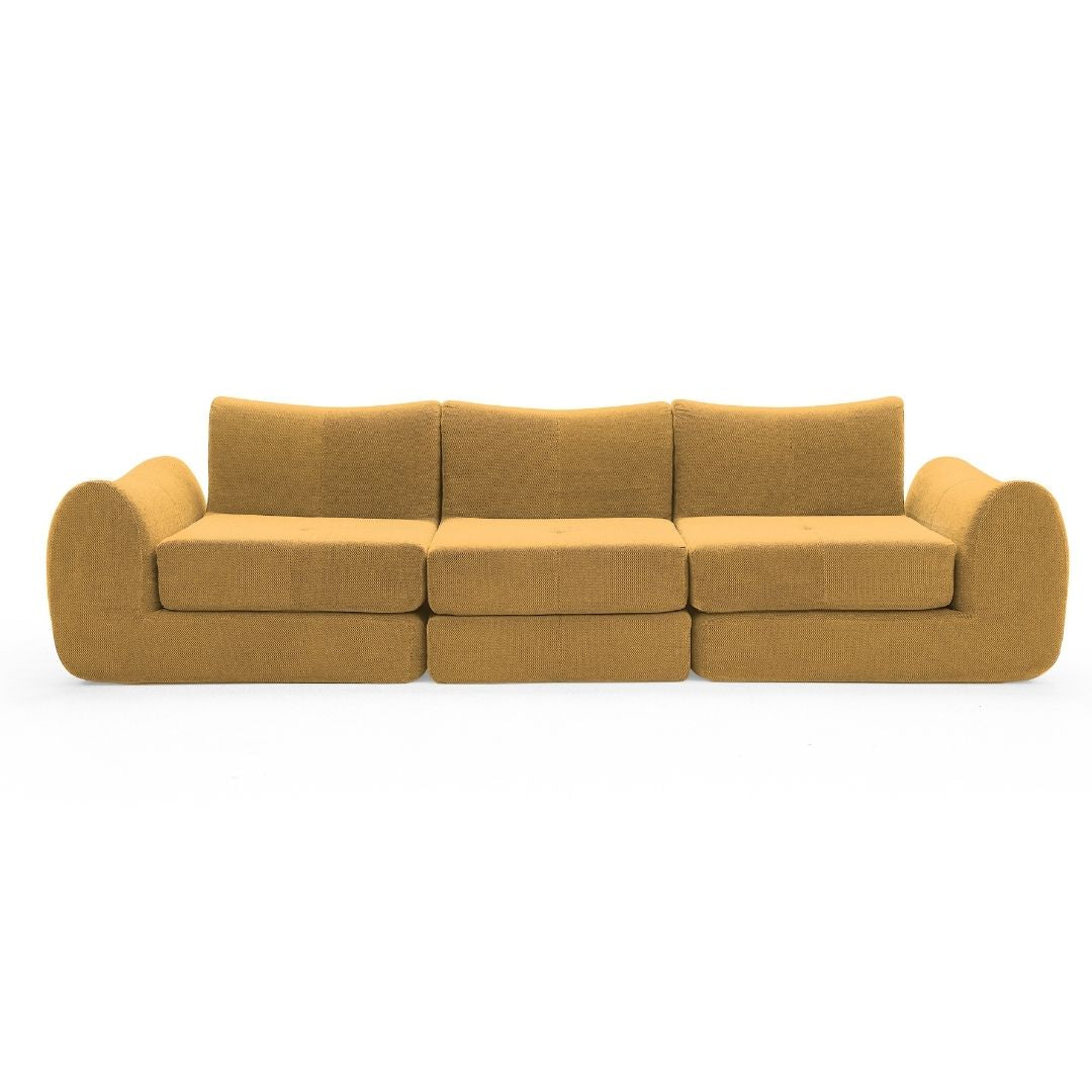 336 CushyCurl 3-Seater Sofabed