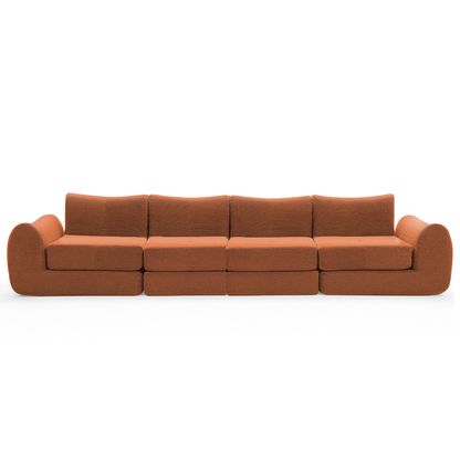 336 CushyCurl 4-Seater Sofabed
