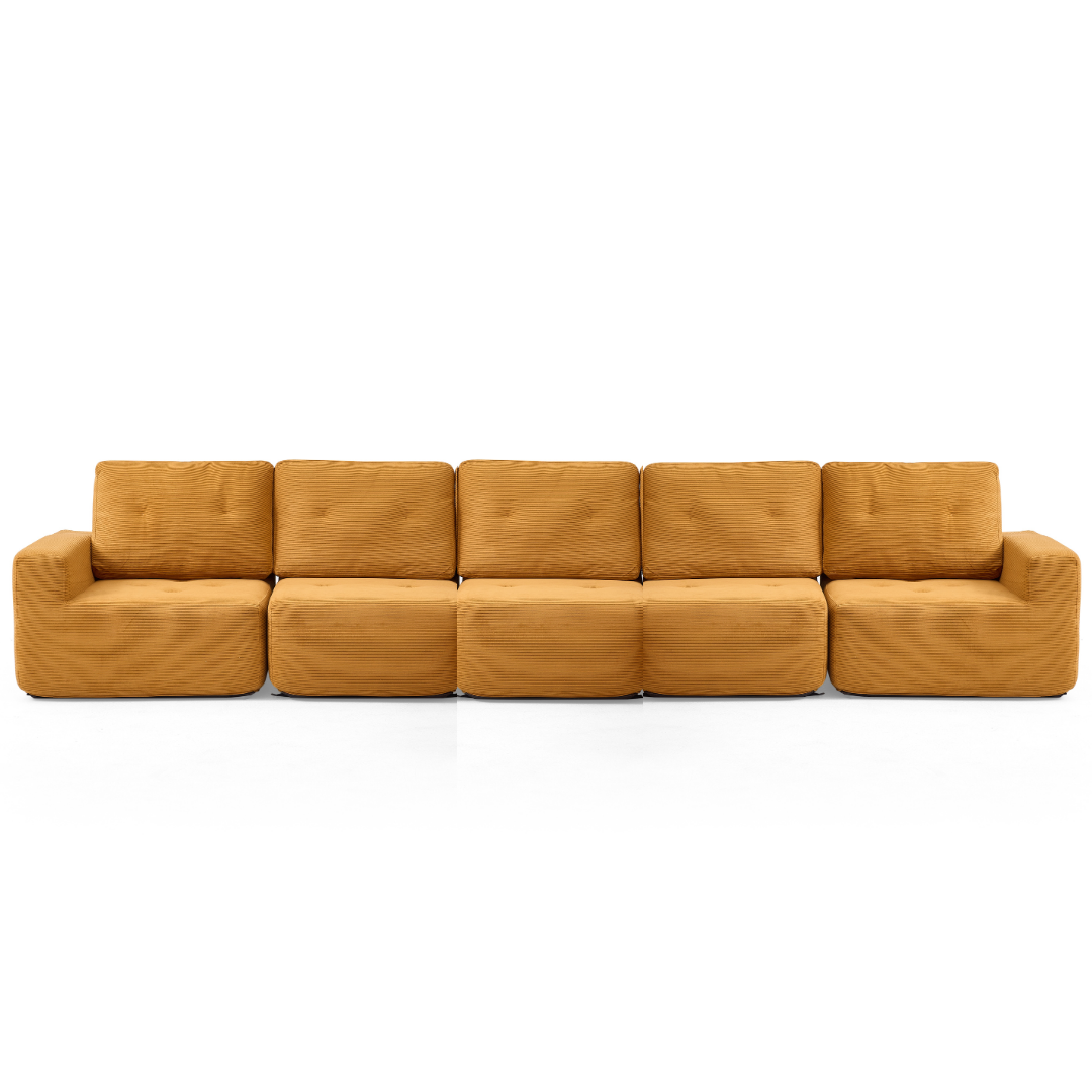 411 Squaricle 5-Seater Sofa