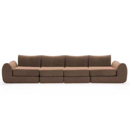 336 CushyCurl 4-Seater Sofabed