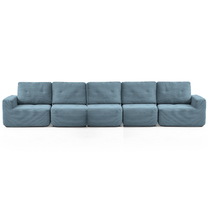 411 Squaricle 5-Seater Sofa