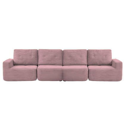 411 Squaricle 4-Seater Sofa