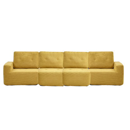 411 Squaricle 4-Seater Sofa