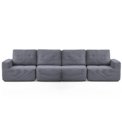 411 Squaricle 4-Seater Sofa