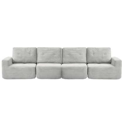411 Squaricle 4-Seater Sofa
