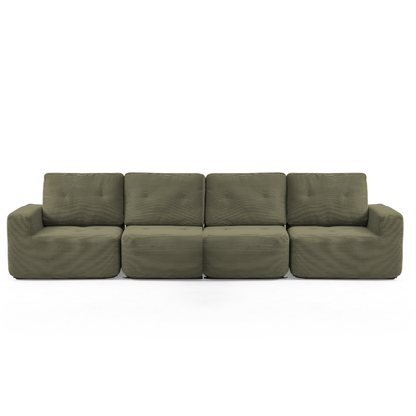 411 Squaricle 4-Seater Sofa