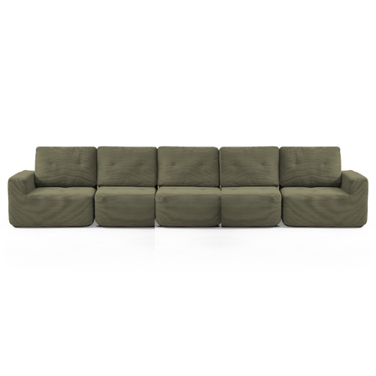 411 Squaricle 5-Seater Sofa