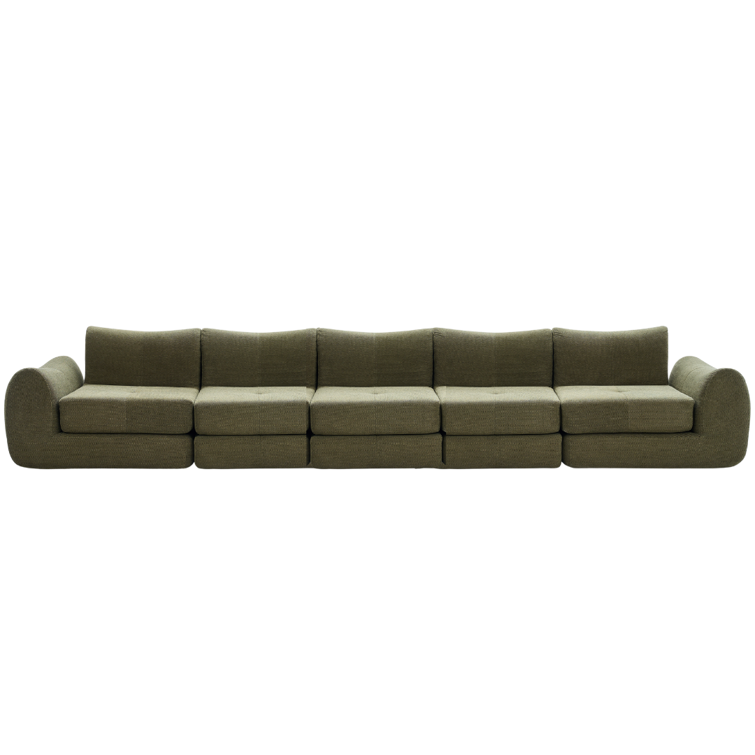 336 CushyCurl 5-Seater Sofabed