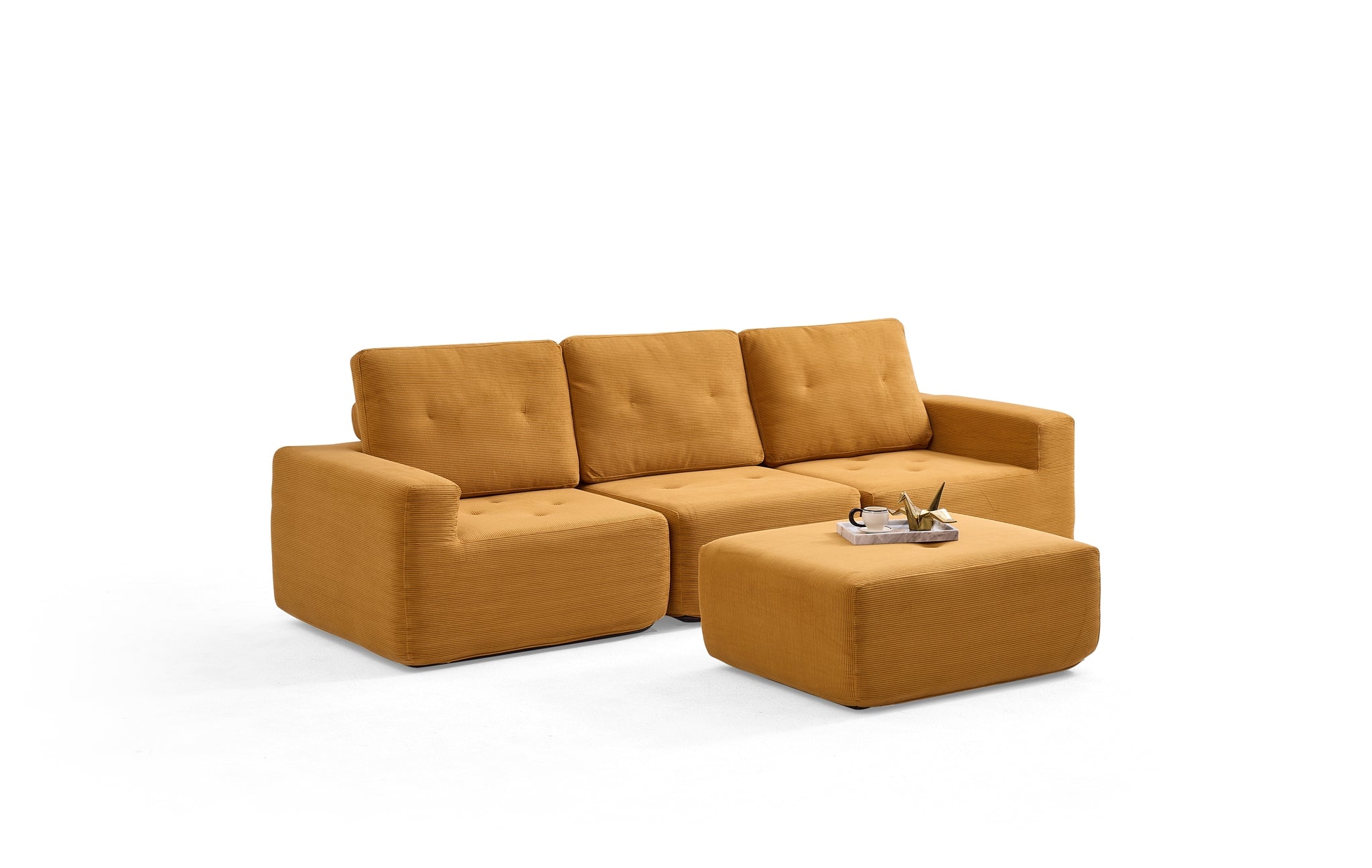 411 Squaricle 5-Seater Sofa