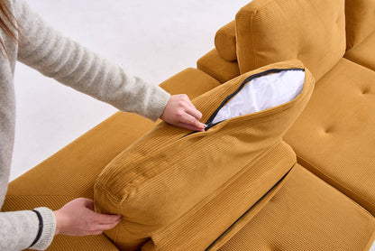 411 Squaricle 3-Seater Sofa