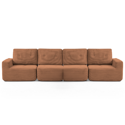 411 Squaricle 4-Seater Sofa