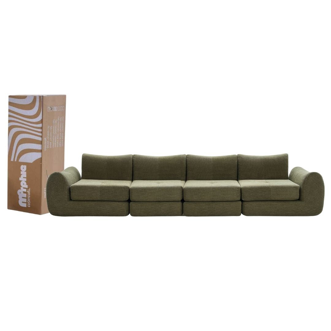 morphie CushyCurl 4-Seater Sofabed