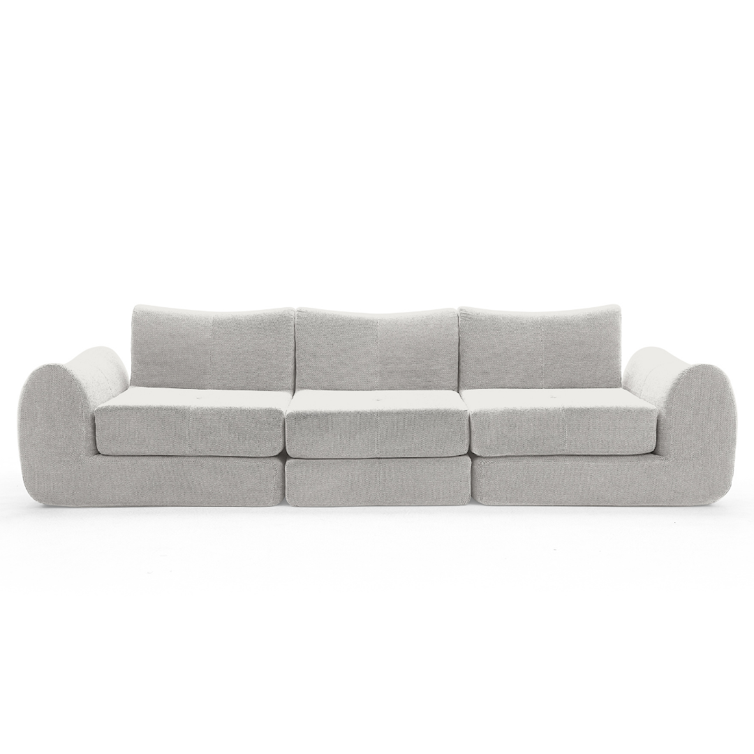336 CushyCurl 3-Seater Sofabed