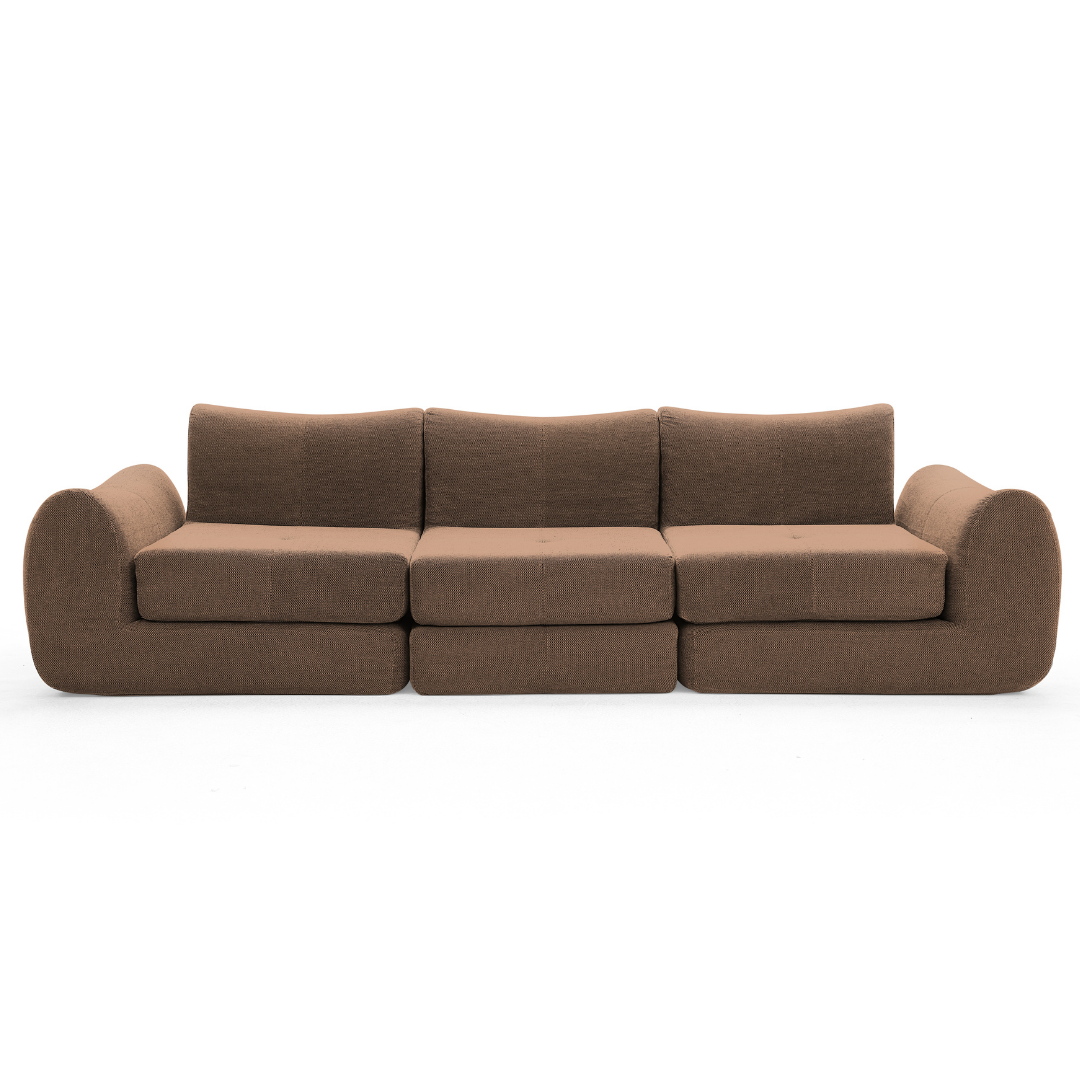 336 CushyCurl 3-Seater Sofabed