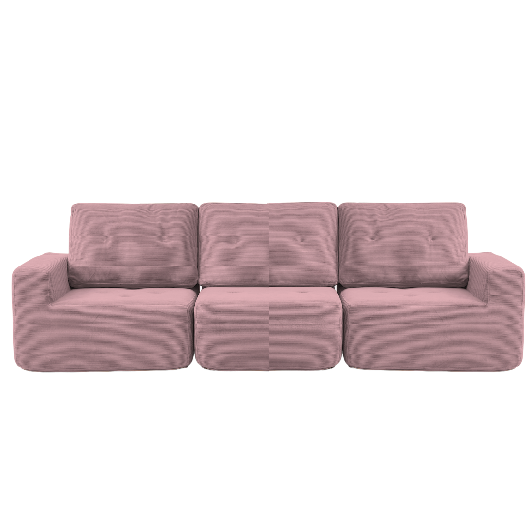 411 Squaricle 3-Seater Sofa